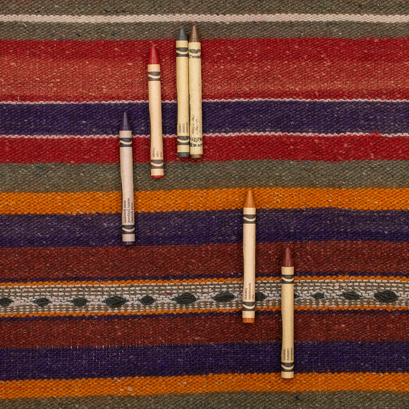 Vintage Manastir Kilim Rug - 4'  x 7' 4" (48" x 88") - K0091620