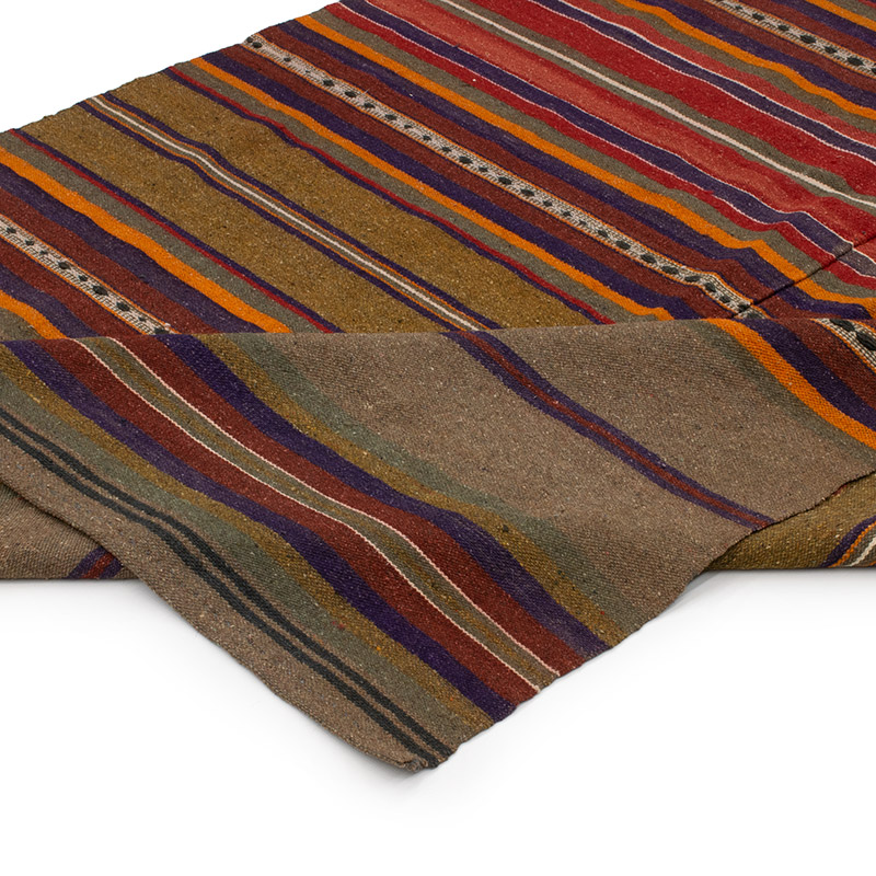Vintage Manastir Kilim Rug - 4'  x 7' 4" (48" x 88") - K0091620