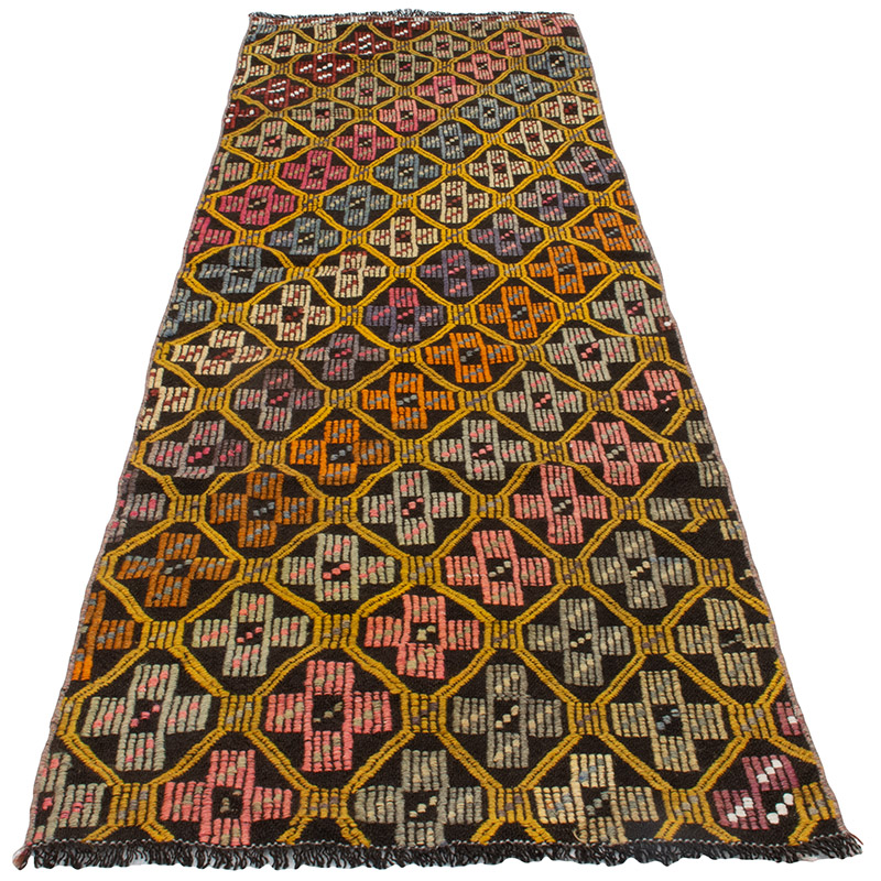 Vintage Anatolian Jijim Runner - K0091624