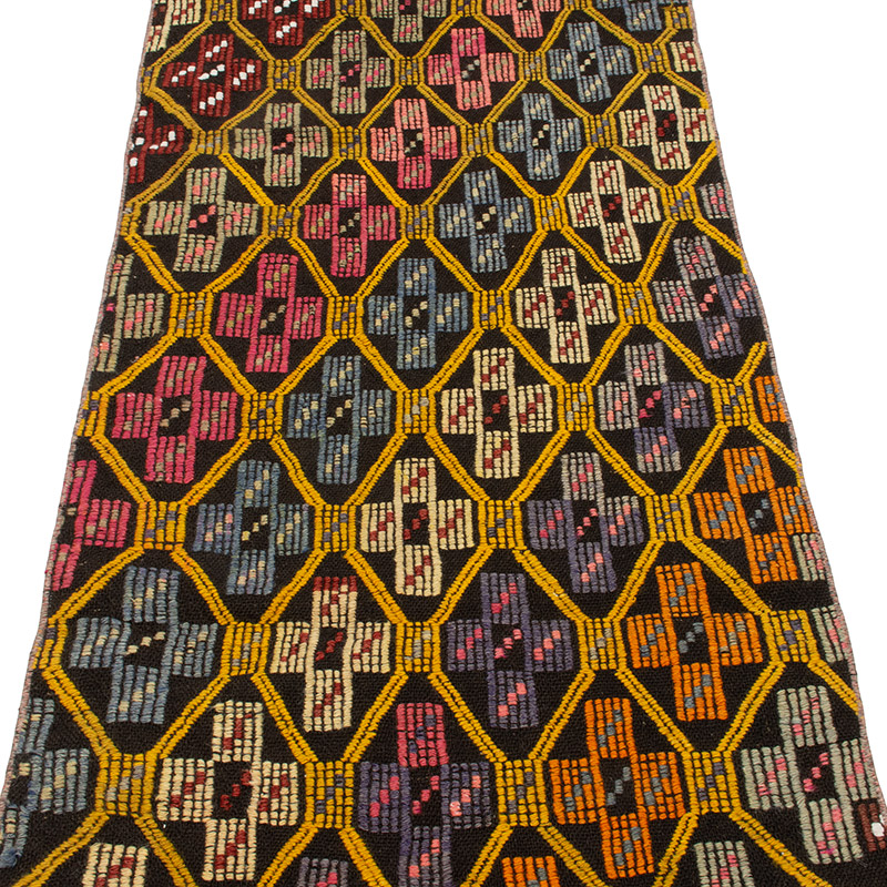 Vintage Anatolian Jijim Runner - K0091624