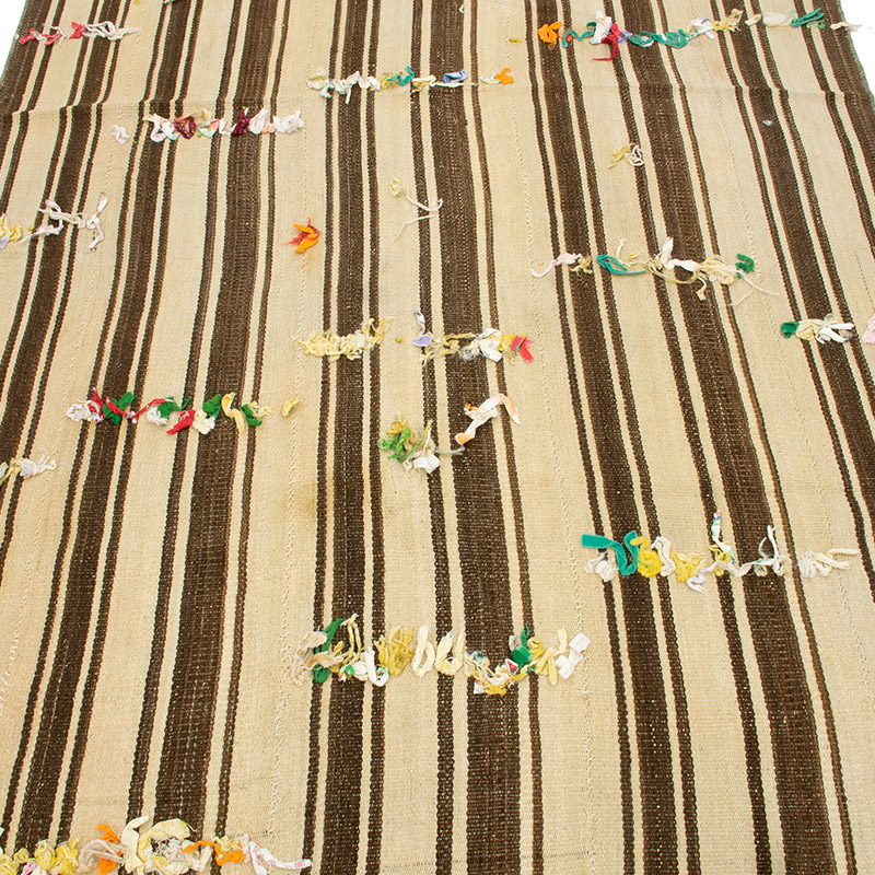 Alfombra Vintage Anatolian Kilim - 132 cm x 257 cm - K0091626