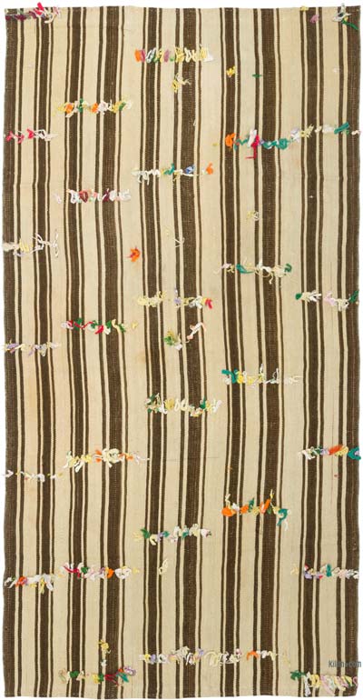 Vintage Anadolu Kilim - 132 cm x 257 cm