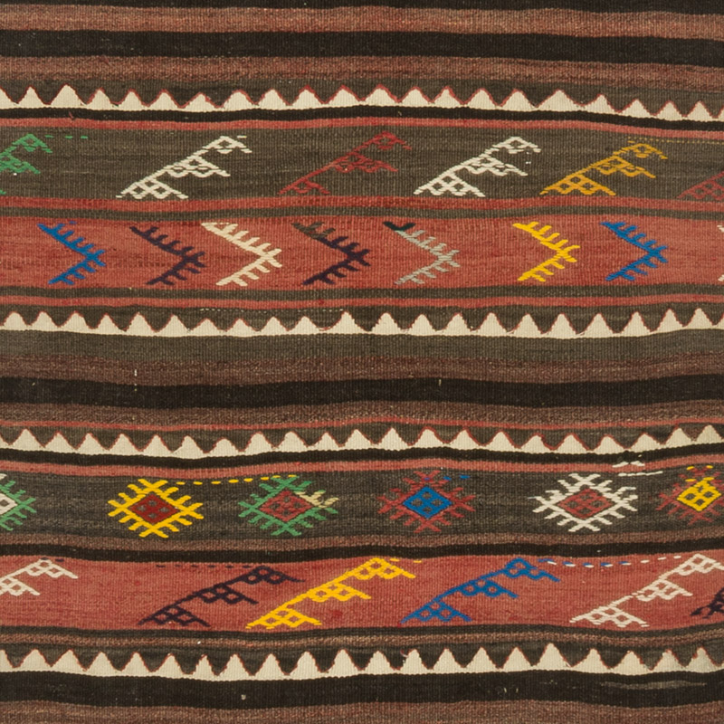 Corredor Vintage Anatolian Kilim - 115 cm x 354 cm - K0091627