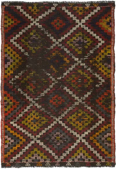 Vintage Anatolian Jijim Rug