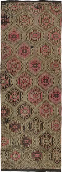 Vintage Anatolian Jijim Runner