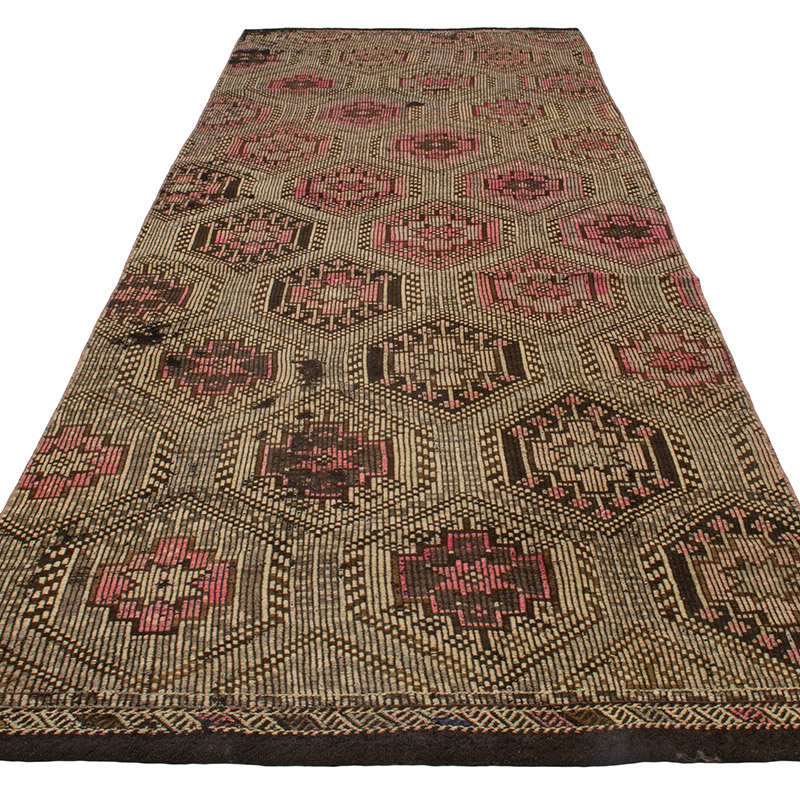 Vintage Anatolian Jijim Runner - K0091629