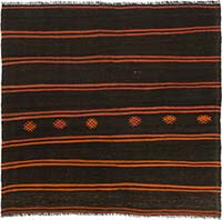 Alfombra Vintage Anatolian Kilim - 178 cm x 173 cm