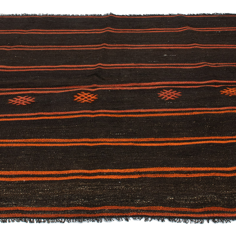 Vintage Anatolian Kilim Rug - 5' 10" x 5' 8" (70" x 68") - K0091631