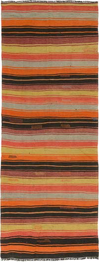 Alfombra Vintage Anatolian Kilim - 122 cm x 317 cm