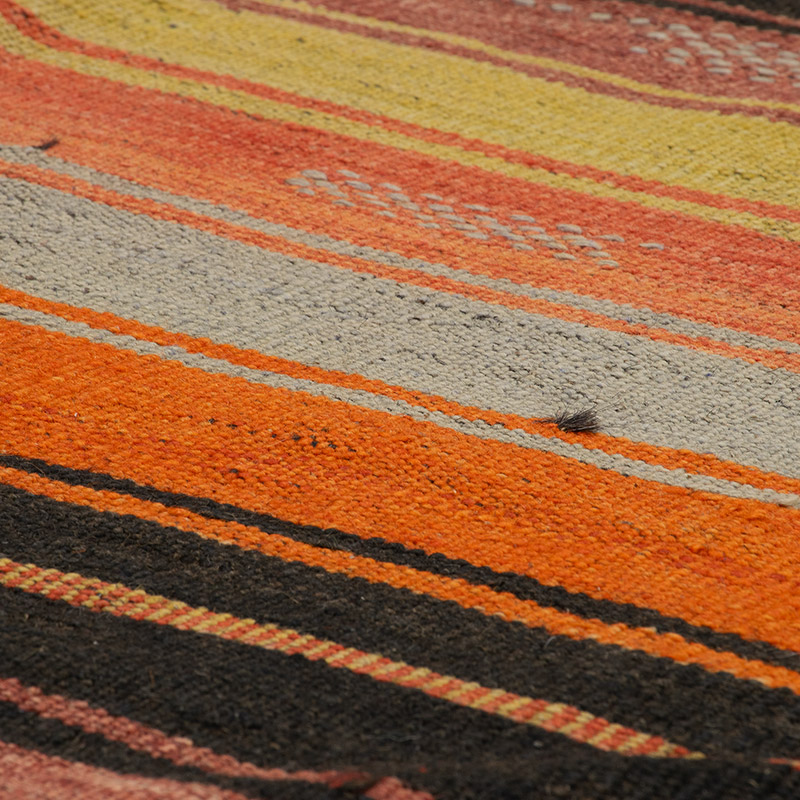 Vintage Anatolian Kilim Rug - 4'  x 10' 5" (48" x 125") - K0091634