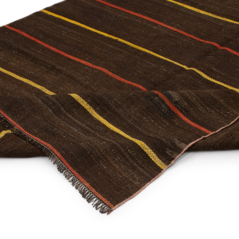 Vintage Anatolian Kilim Rug - 5' 3" x 8' 5" (63" x 101") - K0091636