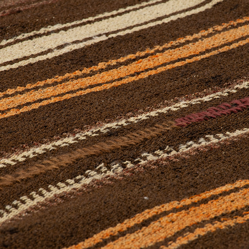 Vintage Anatolian Kilim Rug - 6' 3" x 9' 5" (75" x 113") - K0091637