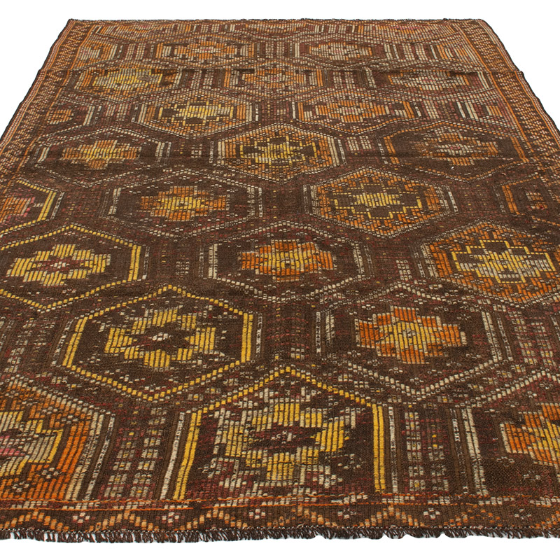 Vintage Anatolian Jijim Rug - K0091640