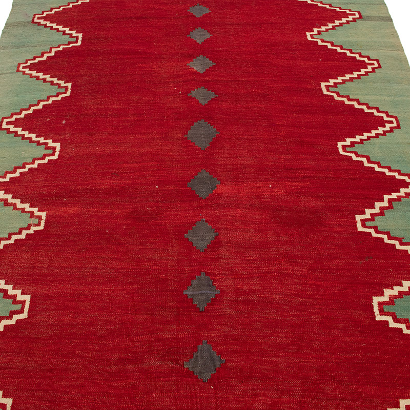 Vintage Balikesir Kilim Rug - K0091642