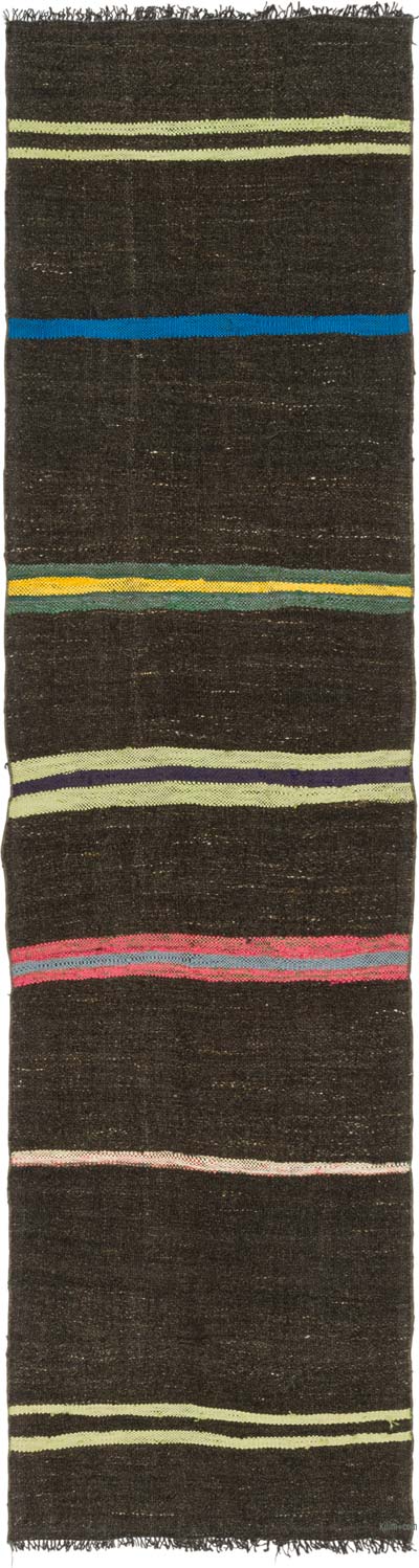 Vintage Anatolian Kilim Runner - 2' 6" x 9' 3" (30" x 111")