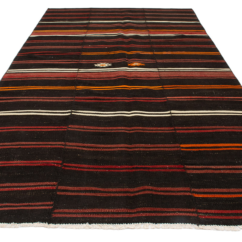Vintage Anatolian Kilim Rug - 5' 6" x 10' 11" (66" x 131") - K0091654