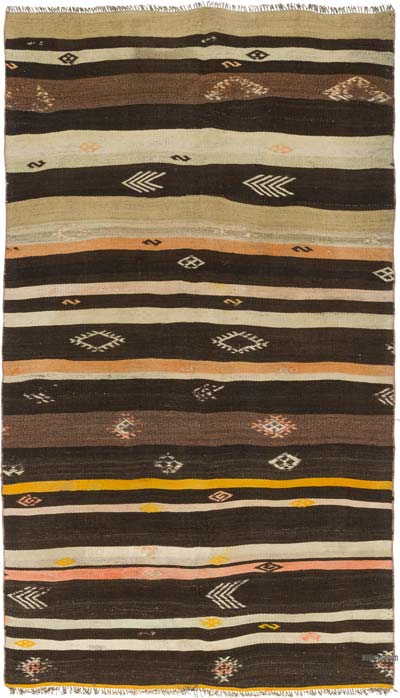 Vintage Anadolu Kilim - 135 cm x 236 cm