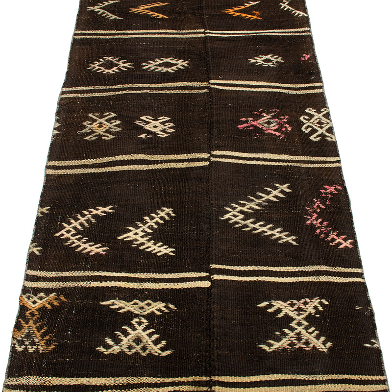 Vintage Anadolu Kilim Yolluk - 83 cm x 322 cm - K0091657