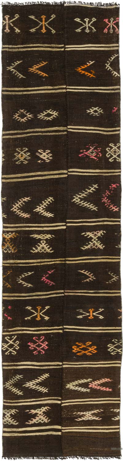 Corredor Vintage Anatolian Kilim - 83 cm x 322 cm