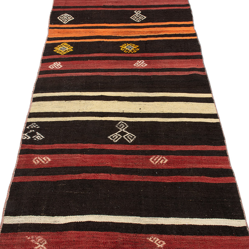 Corredor Vintage Anatolian Kilim - 83 cm x 382 cm - K0091667