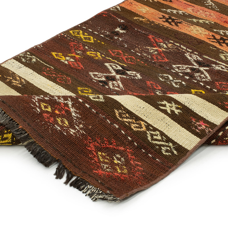Vintage Anatolian Kilim Runner - 2' 10" x 7' 7" (34" x 91") - K0091669