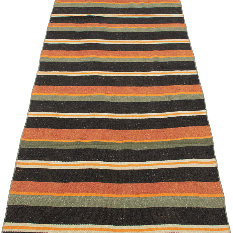 Vintage Anatolian Kilim Runner - 2' 6" x 10' 8" (30" x 128") - K0091671