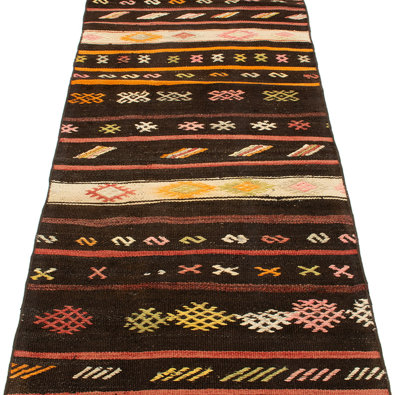 Corredor Vintage Anatolian Kilim - 73 cm x 318 cm - K0091672
