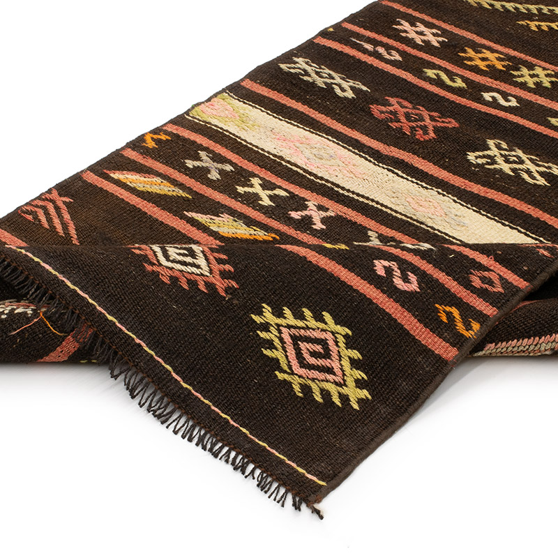 Corredor Vintage Anatolian Kilim - 73 cm x 318 cm - K0091672