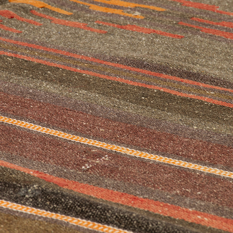 Vintage Manastir Kilim Rug - 4' 1" x 8' 2" (49" x 98") - K0091674