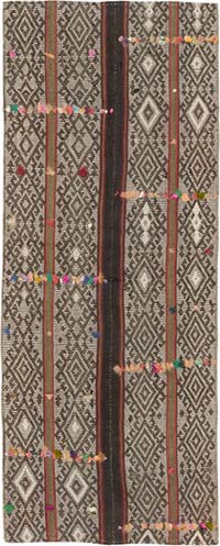 Vintage Anatolian Jijim Rug