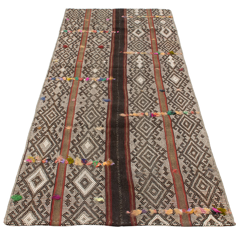 Vintage Anatolian Jijim Rug - K0091677