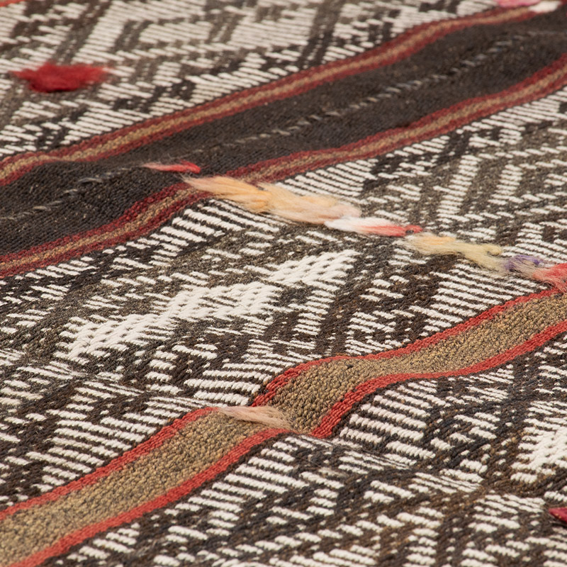 Vintage Anatolian Jijim Rug - K0091677