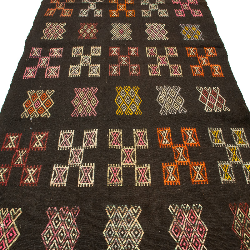 Vintage Anatolian Jijim Runner - K0091678