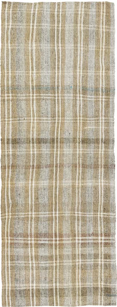 Vintage Anatolian Kilim Runner - 3' 5" x 9' 2" (41" x 110")