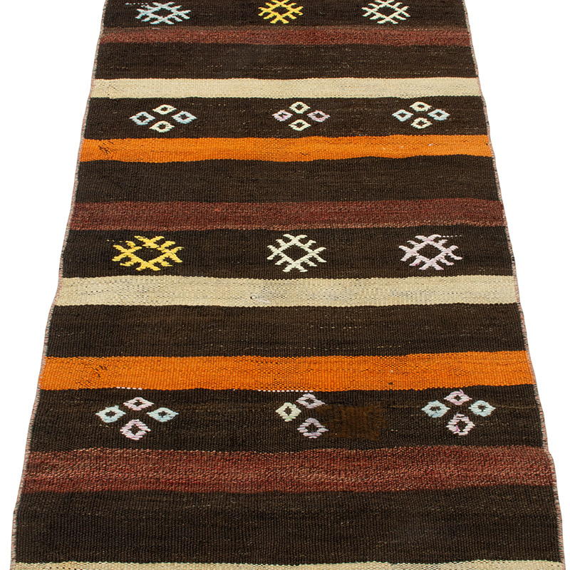 Vintage Anatolian Kilim Runner - 2' 4" x 6' 10" (28" x 82") - K0091680