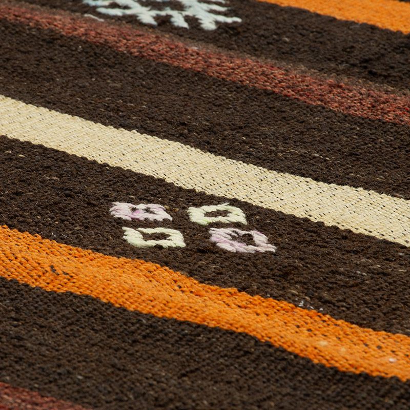 Vintage Anatolian Kilim Runner - 2' 4" x 6' 10" (28" x 82") - K0091680