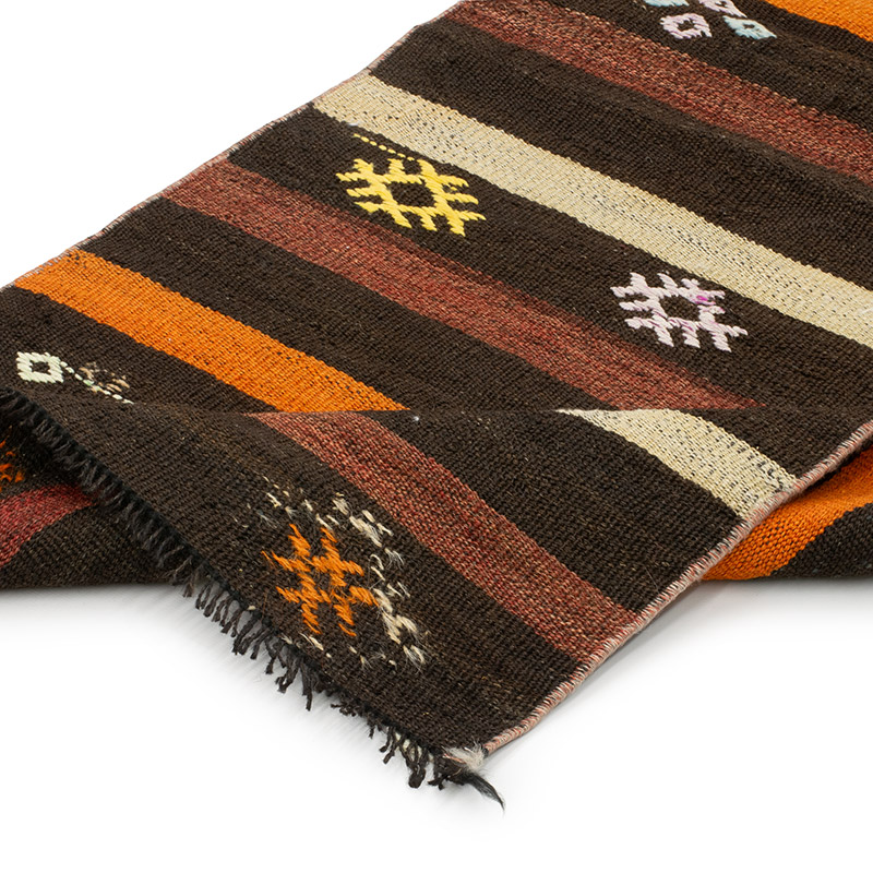 Vintage Anatolian Kilim Runner - 2' 4" x 6' 10" (28" x 82") - K0091680