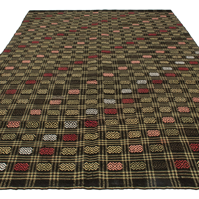 Vintage Anatolian Jijim Rug - K0091681