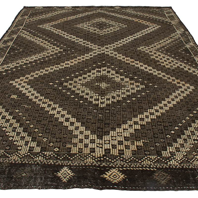 Vintage Anatolian Jijim Rug - K0091682