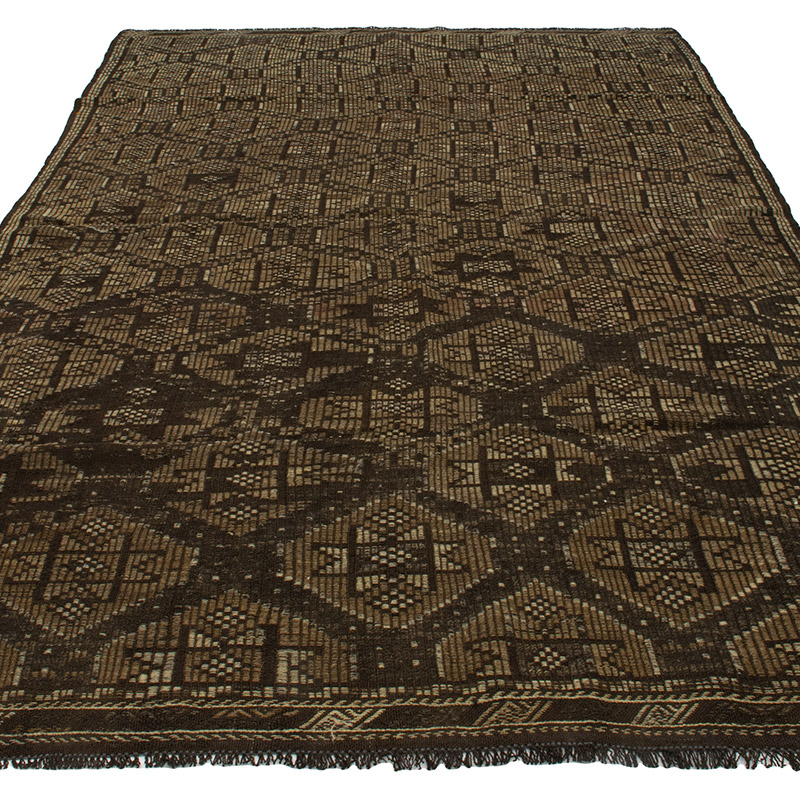 Vintage Anatolian Jijim Rug - K0091683