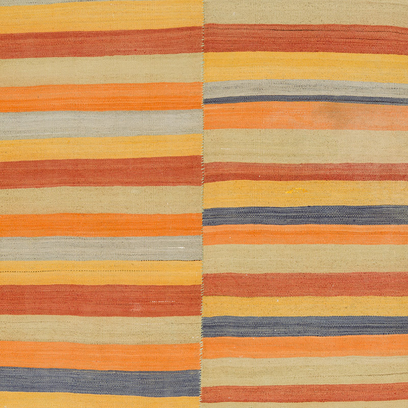 Vintage Anatolian Kilim Rug - 6' 2" x 8' 3" (74" x 99") - K0091686