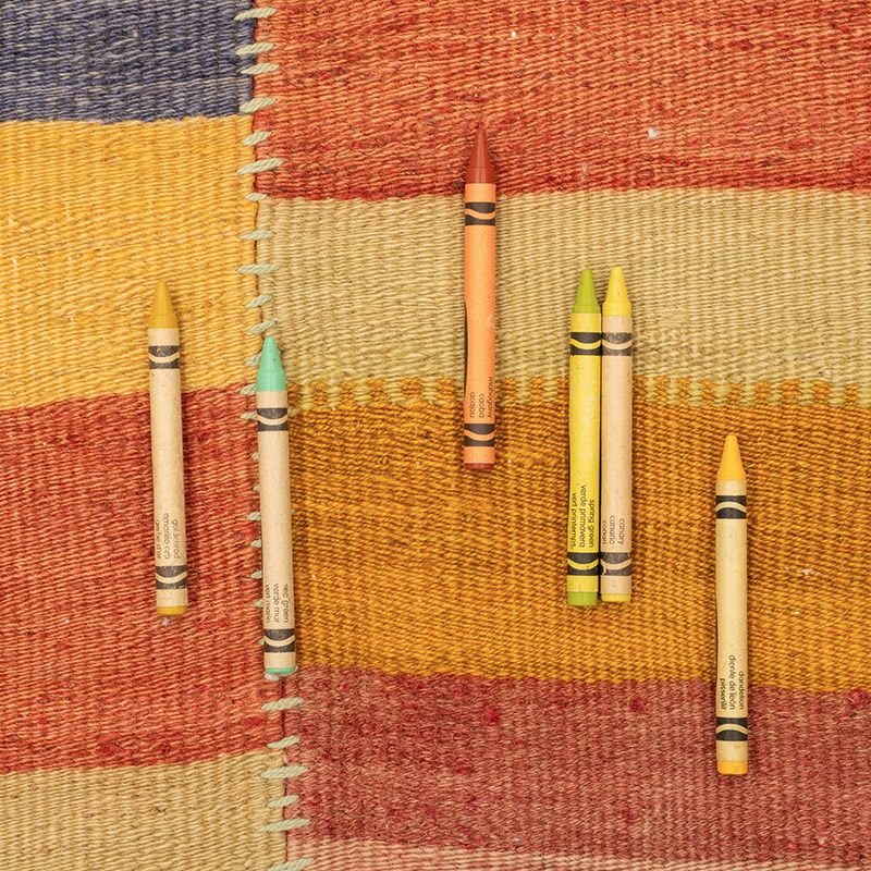 Vintage Anatolian Kilim Rug - 6' 2" x 8' 3" (74" x 99") - K0091686