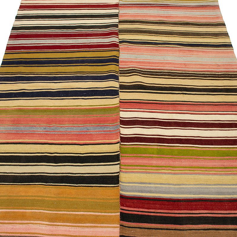 Vintage Anatolian Kilim Rug - 3' 9" x 8'  (45" x 96") - K0091688