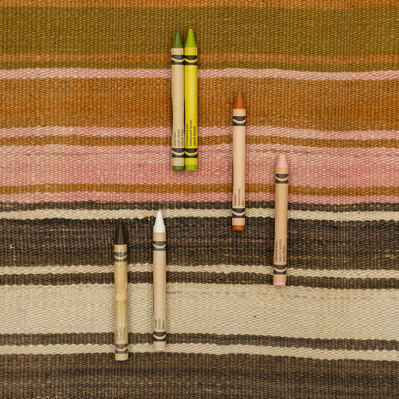 Vintage Anatolian Kilim Rug - 3' 9" x 8'  (45" x 96") - K0091688