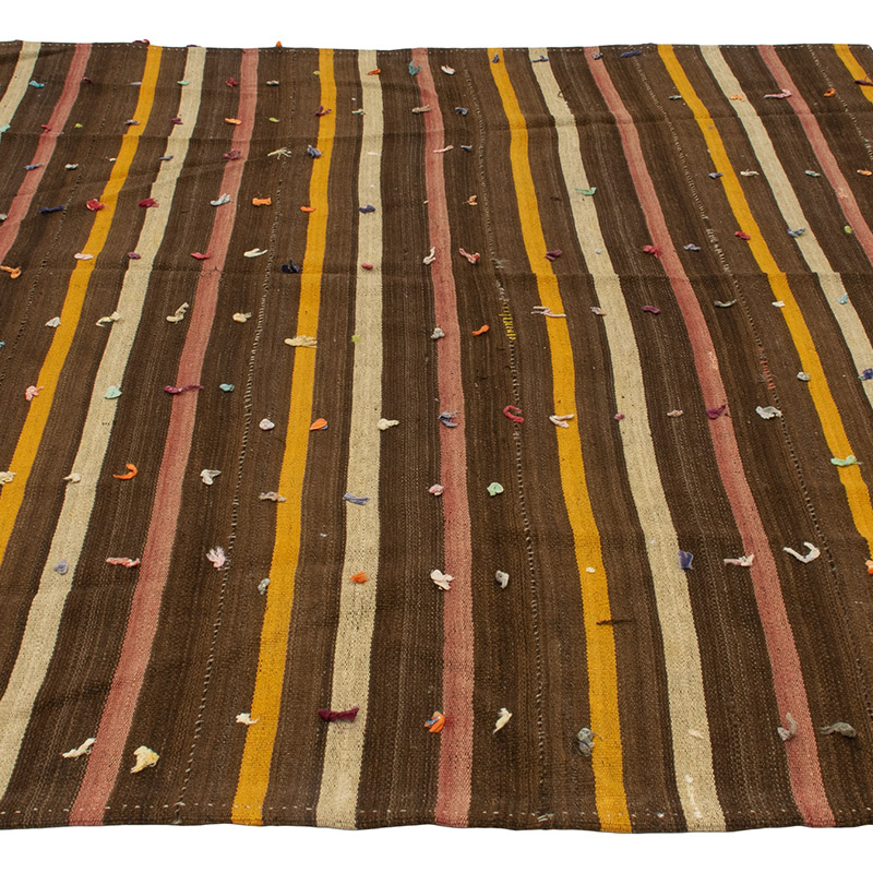 Vintage Anatolian Kilim Rug - 5' 4" x 6' 4" (64" x 76") - K0091689