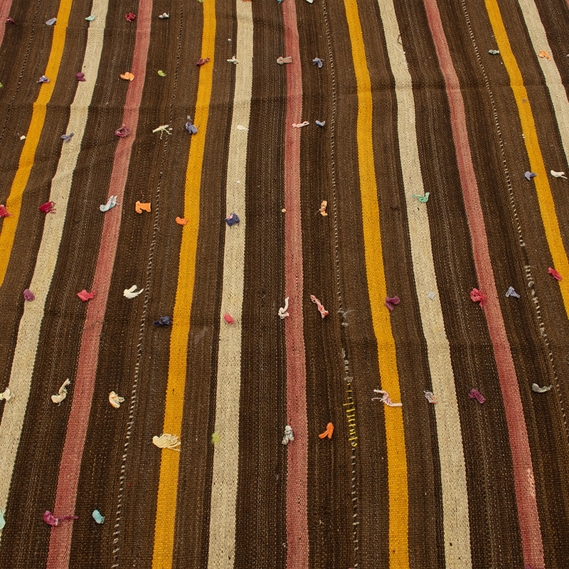 Vintage Anatolian Kilim Rug - 5' 4" x 6' 4" (64" x 76") - K0091689