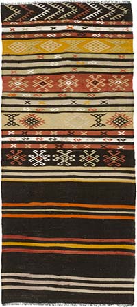 Alfombra Vintage Anatolian Kilim - 117 cm x 270 cm