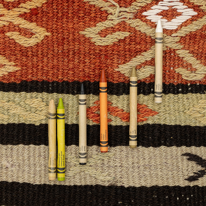 Vintage Anatolian Kilim Rug - 3' 10" x 8' 10" (46" x 106") - K0091691