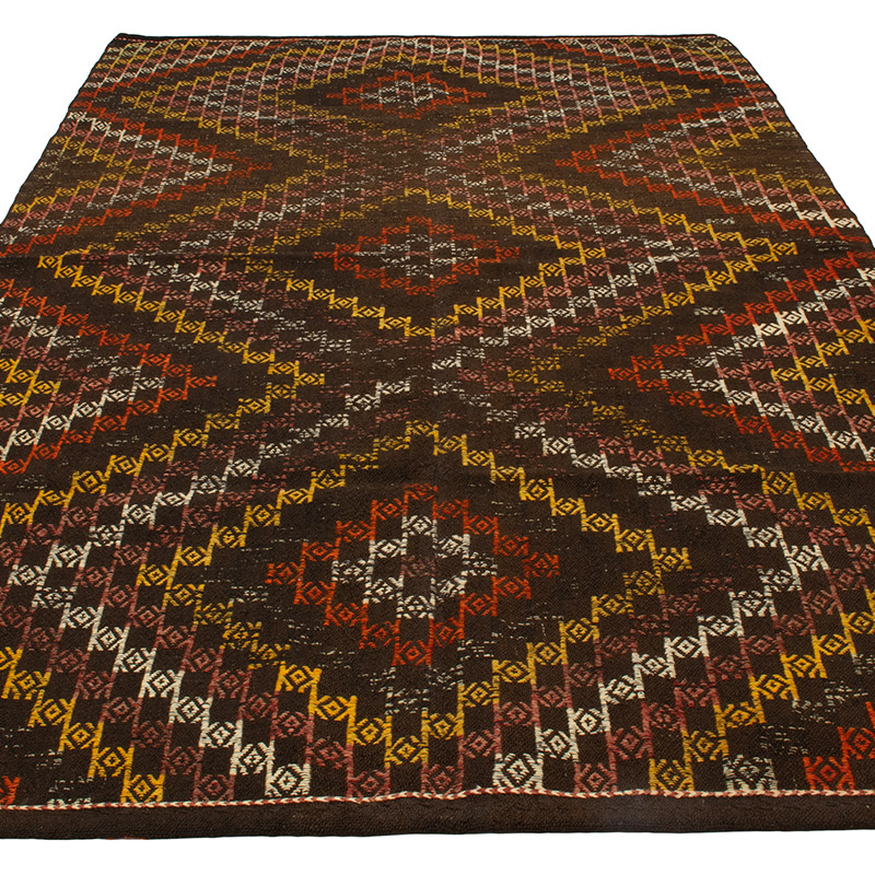 Vintage Anatolian Jijim Rug - K0091692