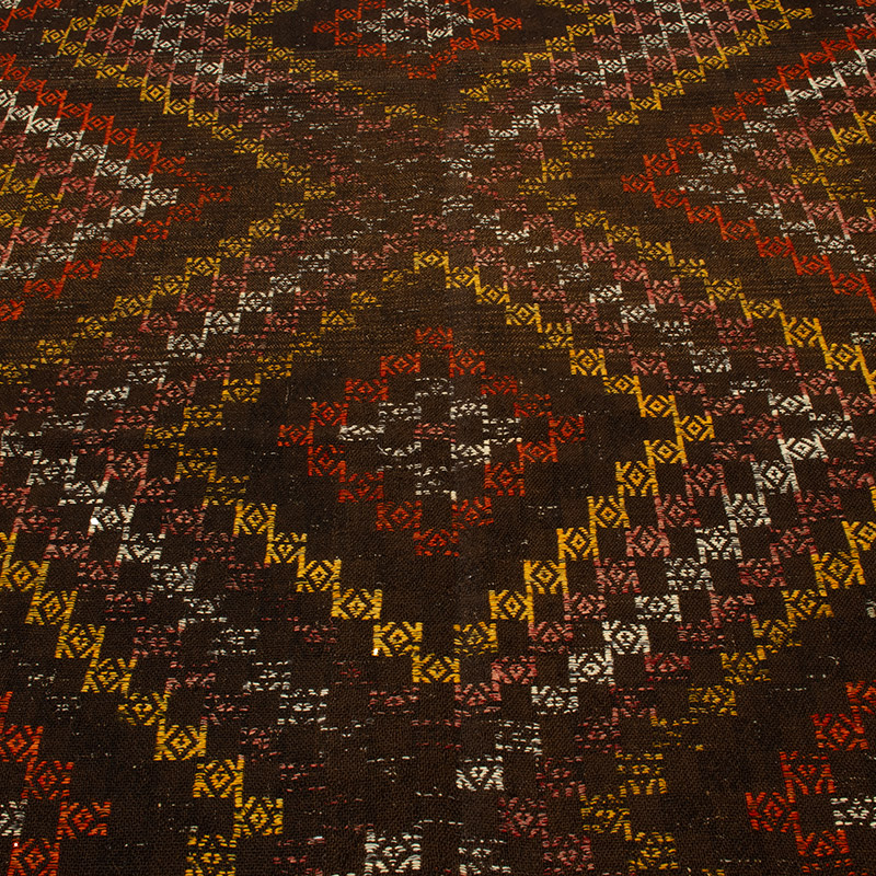 Vintage Anatolian Jijim Rug - K0091692